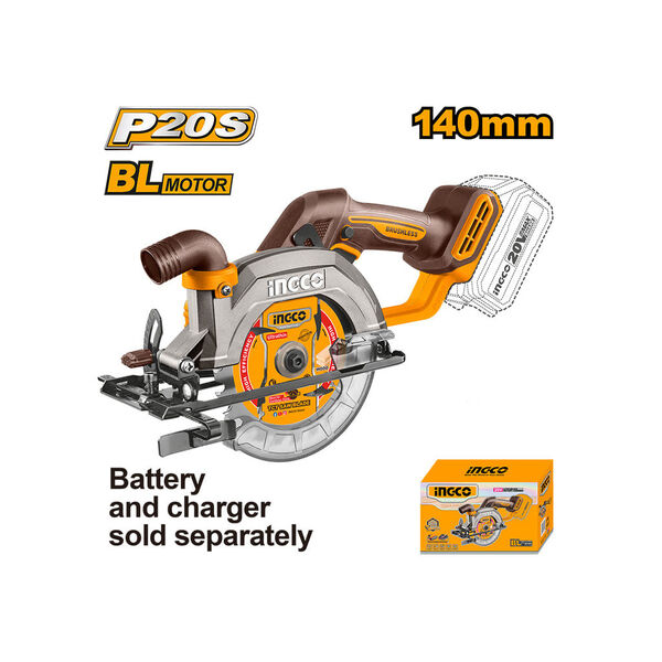 Show details for Circular Saw 140mm 20V Li-Ion Proline CSLI1402 Picture of Circular Saw 140mm 20V Li-Ion Proline CSLI1402