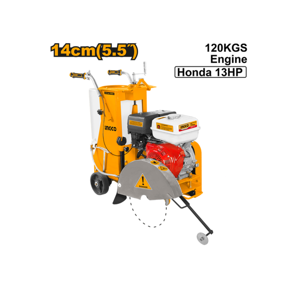 Show details for Concrete cutting machine 9.6 kW INGCO GSF16-1 Picture of Concrete cutting machine 9.6 kW INGCO GSF16-1