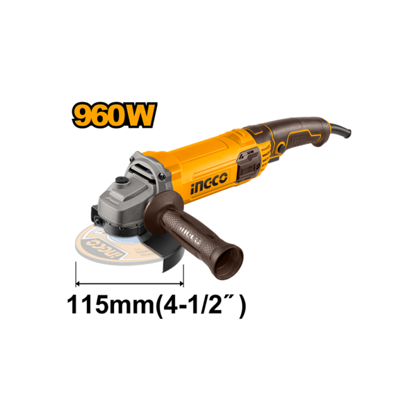 Show details for Electric angle grinder 960W-115MM (AG9608) Picture of Electric angle grinder 960W-115MM (AG9608)