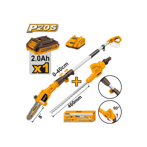 Show details for Cordless Garden Pruning Tool Set of 2 (CPTS201681) INGCO Picture of Cordless Garden Pruning Tool Set of 2 (CPTS201681) INGCO