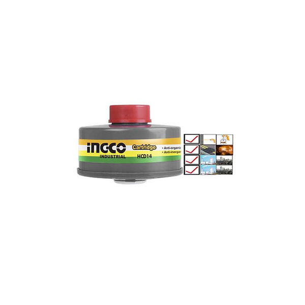Show details for Air filter capsule INGCO HCD14 Picture of Air filter capsule INGCO HCD14