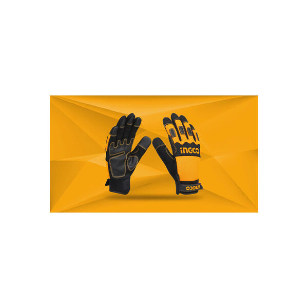 Show details for Mechanic's glove HGMG02-XL INGCO Picture of Mechanic's glove HGMG02-XL INGCO