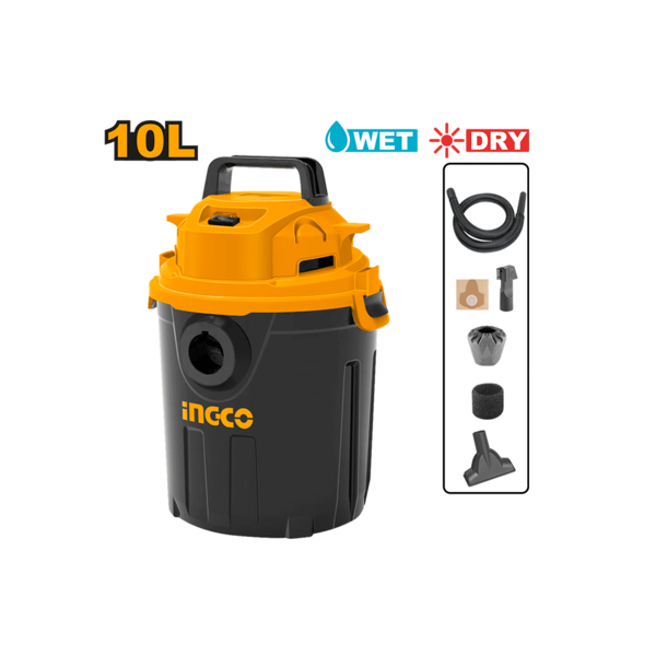 მტვერსასრუტი 1000w/10L (VC10101) INGCO მტვერსასრუტი 1000w/10L (VC10101) INGCO