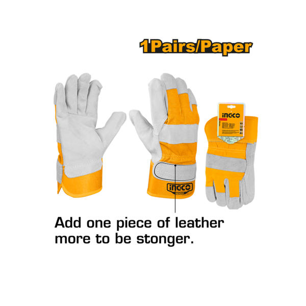 Show details for Work glove 10.5" HGVC01 INGCO Picture of Work glove 10.5" HGVC01 INGCO