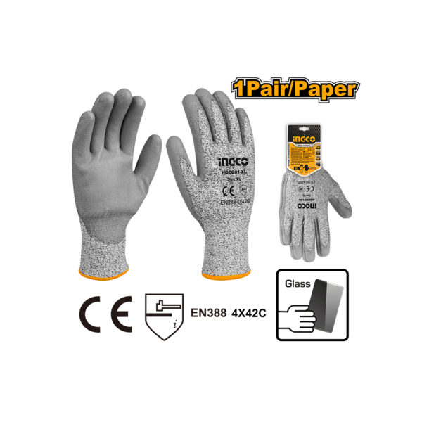 Show details for GLOVE XL SIZE HGCG01 INGCO Picture of GLOVE XL SIZE HGCG01 INGCO