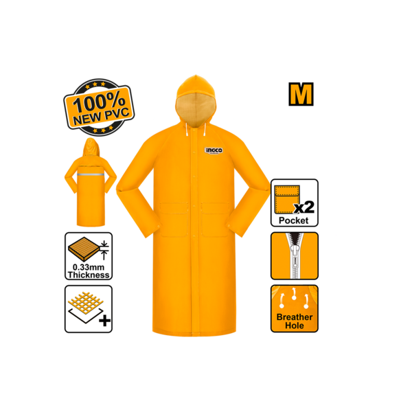 Show details for Raincoat M INGCO HRCTL031 Picture of Raincoat M INGCO HRCTL031