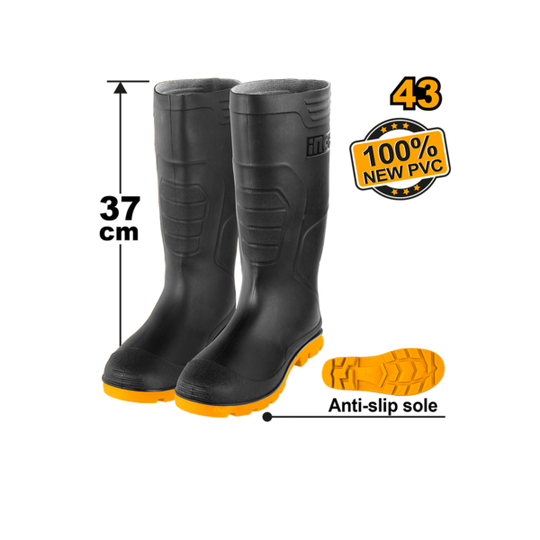 Show details for Rubber shoes 43 INGCO SSH092LYB.43 Picture of Rubber shoes 43 INGCO SSH092LYB.43