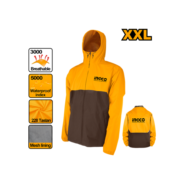 Show details for Work jacket XXL INGCO HJATL2281 Picture of Work jacket XXL INGCO HJATL2281