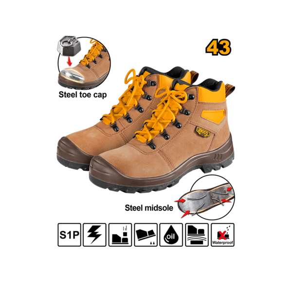 Show details for Safety shoes (SSH02S1P.43) Picture of Safety shoes (SSH02S1P.43)