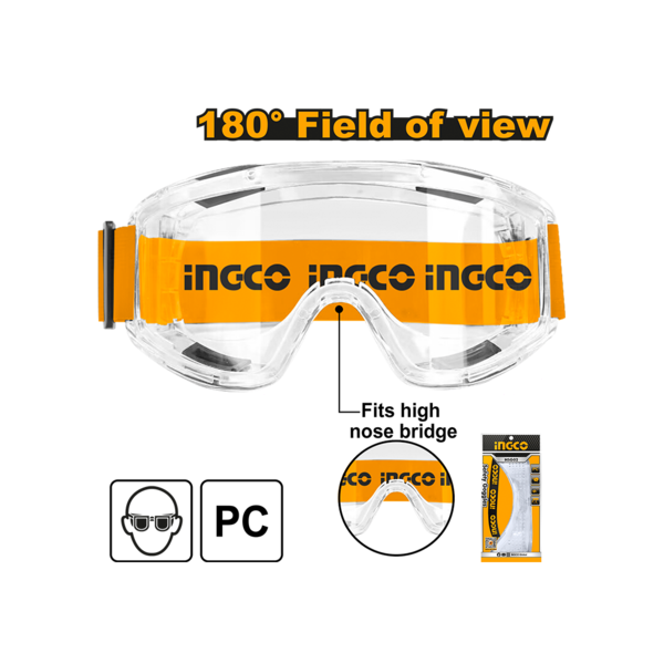 Show details for Safety glasses (HSG10) INGCO Picture of Safety glasses (HSG10) INGCO