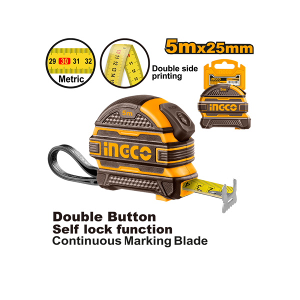 Show details for Measuring tape 5mX25mm (HSMT08525-1) Picture of Measuring tape 5mX25mm (HSMT08525-1)