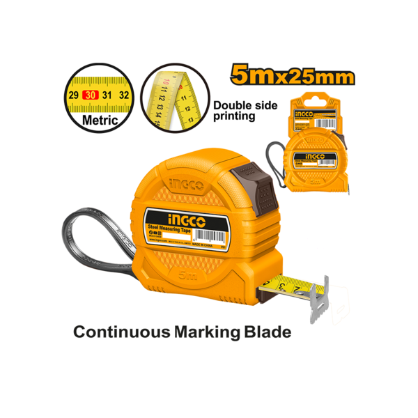 Show details for Measuring tape 5mX25mm (HSMT39525-1) Picture of Measuring tape 5mX25mm (HSMT39525-1)