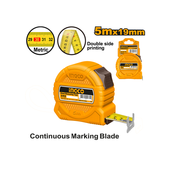 Show details for Measuring tape 5mX19mm (HSMT39519-1) Picture of Measuring tape 5mX19mm (HSMT39519-1)