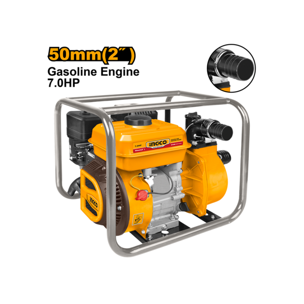 Show details for Gasoline water pump INGCO GWP202 Picture of Gasoline water pump INGCO GWP202