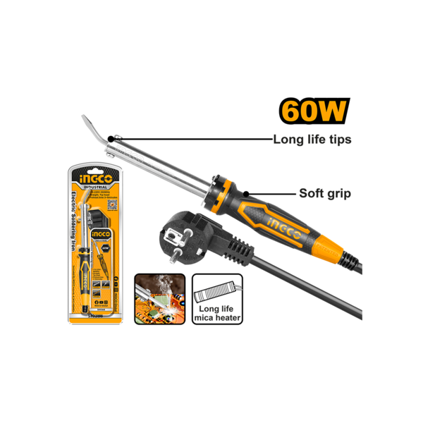 სარჩილავი INGCO 60 ვტ SI0368 სარჩილავი INGCO 60 ვტ SI0368