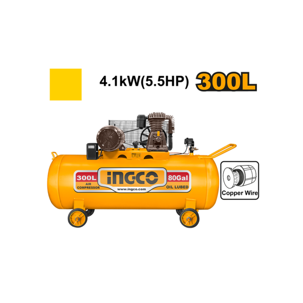 ჰაერის კომპრესორი 300L INGCO (AC553001) ჰაერის კომპრესორი 300L INGCO (AC553001)