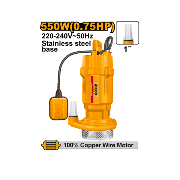 Show details for Water pump 550 W SPC5508 Picture of Water pump 550 W SPC5508