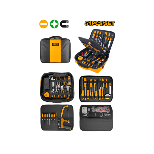 ხელის ინსტრუმენტის ნაკრები 51ც-ნი INGCO (HKTTS0511) ხელის ინსტრუმენტის ნაკრები 51ც-ნი INGCO (HKTTS0511)