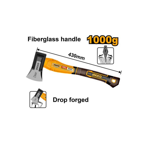 ცული 1000 გრ Proline (HAX0811000F) INGCO ცული 1000 გრ Proline (HAX0811000F) INGCO