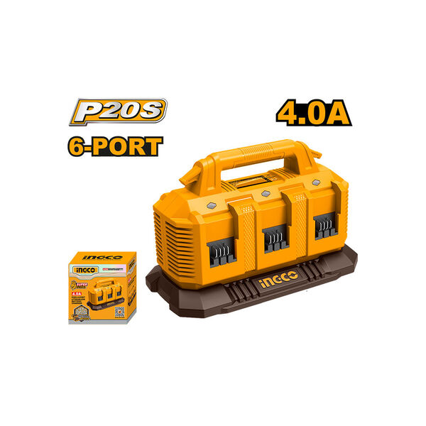 Show details for Battery charger 20V-4A P20S (FCLI2064) INGCO Picture of Battery charger 20V-4A P20S (FCLI2064) INGCO