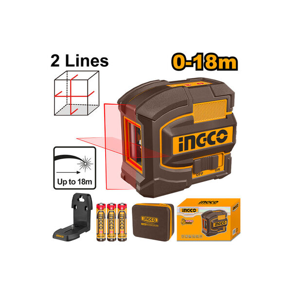 Show details for 3D - Dimensional Self-Leveling Laser Level, Red Beam (HLL156503) INGCO Picture of 3D - Dimensional Self-Leveling Laser Level, Red Beam (HLL156503) INGCO